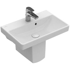 Villeroy & Boch Avento mosdótál 55x37 cm négyszögletes klasszikus-beépíthető fehér 4A0055R1