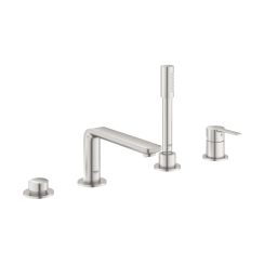 Grohe Lineare kád és zuhany csaptelep fürdőkád fölé SuperSteel 19577DC1