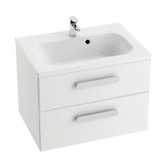 Ravak Chrome szekrény 80x49x50 cm Függesztett, mosdó alatti fehér X000000922