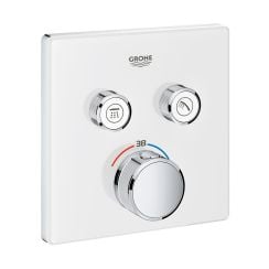 Grohe Grohtherm SmartControl kád és zuhany csaptelep süllyesztett igen fehér 29156LS0