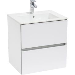 Roca Cube mosdó szekrénnyel 65 cm fehér A85119B806