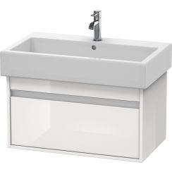 Duravit Ketho szekrény 75x44x41 cm Függesztett, mosdó alatti fehér KT668702222