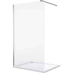 Oltens Vida zuhanyfal 120 cm króm fényes/átlátszó üveg 22004100