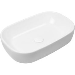 Oltens Jurong mosdótál 54x36 cm ovális mosdótálak fehér 40304000