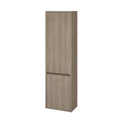 Cersanit Crea szekrény 40x25x140 cm oldalt függő tölgy S924-024