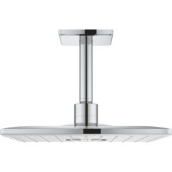 Grohe Rainshower fejzuhany karral 31x31 cm négyzet StarLight Chrome 26481LS0