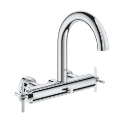 Grohe Atrio kád és zuhany csaptelep fali StarLight Chrome 25010003