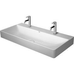 Duravit DuraSquare mosdótál 100x47 cm négyszögletes beépíthető fehér 23531000431