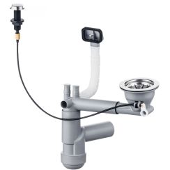 Deante Space Saver szifon acél mosogatóhoz ZXY_9913