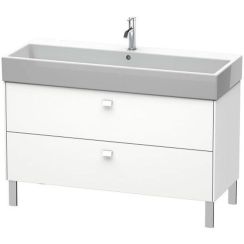 Duravit Brioso szekrény 118.4x45.9x57 cm álló, mosdó alatti fehér BR443701818