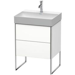 Duravit XSquare szekrény 58.4x46x73.1 cm álló, mosdó alatti fehér XS444201818