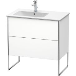 Duravit XSquare szekrény 81x47.8x83.2 cm álló, mosdó alatti fehér XS445001818