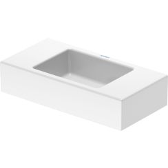 Duravit Vero Air mosdótál 50x25 cm négyszögletes beépíthető fehér 0724500008