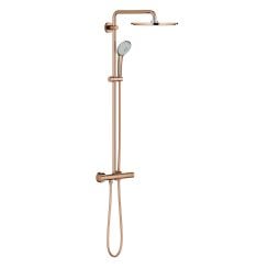 Grohe Euphoria zuhany készlet fal termosztáttal trópusi zuhany opcióval Warm Sunset 26075DA0