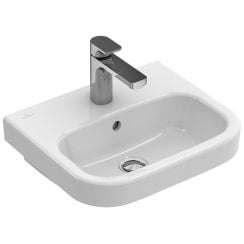 Villeroy & Boch Architectura mosdótál 45x38 cm félkör alakú klasszikus fehér 43734501