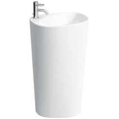 Laufen mosdótál 52.5x40 cm ovális térben álló fehér H8118030001041