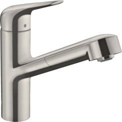 Hansgrohe Focus M42 konyhai csaptelep álló rozsdamentes acél 71814800