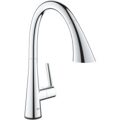 Grohe Zedra konyhai csaptelep álló StarLight Chrome 30219002