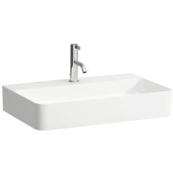 Laufen Val mosdótál 65x42 cm négyszögletes klasszikus-mosdótálak fehér fényes H8162840001091
