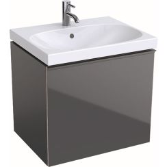 Geberit Acanto szekrény 59.5x47.5x53.5 cm Függesztett, mosdó alatti láva 500.609.JK.2