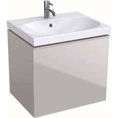 Geberit Acanto szekrény 59.5x47.5x53.5 cm Függesztett, mosdó alatti homok 500.609.JL.2