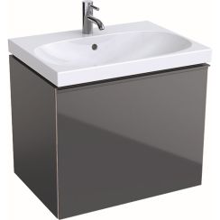 Geberit Acanto szekrény 64x47.5x53.5 cm Függesztett, mosdó alatti láva 500.610.JK.2