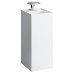 Laufen Kartell mosdótál 43.5x37.5 cm négyszögletes térben álló fehér fényes H8113310001121