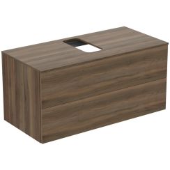 Ideal Standard Adapto szekrény 105x50.5x50.2 cm Függesztett, mosdó alatti fa U8597FW