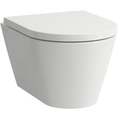Laufen Kartell wc csésze függesztett perem nélkül fehér fényes H8203330000001