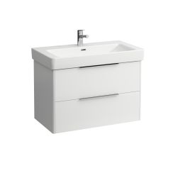 Laufen Base szekrény 81x44x53 cm Függesztett, mosdó alatti fehér H4023921102611