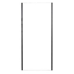 Rea Rapid zuhanyfal 90 cm fekete matt üveg/átlátszó üveg REA-K6422