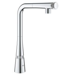 Grohe Zedra konyhai csaptelep álló StarLight Chrome 31593002