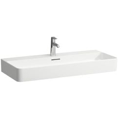 Laufen Val mosdótál 95x42 cm négyszögletes klasszikus-mosdótálak fehér fényes H8162870001091