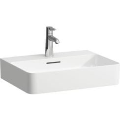 Laufen Val mosdótál 55x42 cm négyszögletes klasszikus-mosdótálak fehér fényes H8162820001041