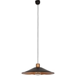 Nowodvorski Lighting Garret függőlámpa 1x60 W fekete-réz 6444