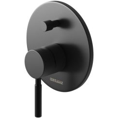 Kohlman Roxin Black kád és zuhany csaptelep süllyesztett fekete QW210RB