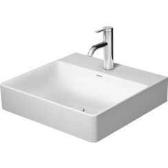 Duravit DuraSquare mosdótál 50x47 cm négyszögletes klasszikus-beépíthető fehér 2353500070