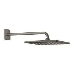 Grohe Rainshower fejzuhany karral 31x31 cm négyzet Brushed Hard Graphite 26564AL0