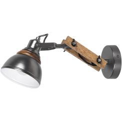 Rabalux Aksel oldalfali lámpa 1x25 W fa-antracit 2723