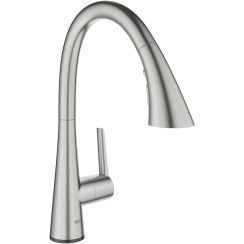 Grohe Zedra konyhai csaptelep álló SuperSteel 30219DC2