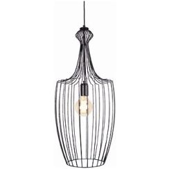 Nowodvorski Lighting Luksor függőlámpa 1x60 W fekete 8847