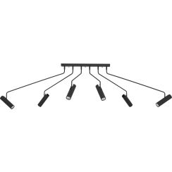 Nowodvorski Lighting Eye Super mennyezeti lámpa 6x35 W fekete 6505