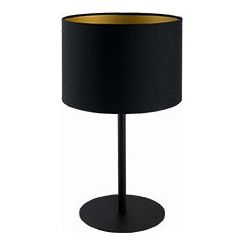 Nowodvorski Lighting Alice asztali lámpa 1x60 W fekete-arany 9091