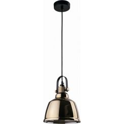 Nowodvorski Lighting Amalfi függőlámpa 1x25 W fekete-arany 9153