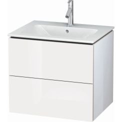 Duravit L-Cube szekrény 62x48.1x55 cm Függesztett, mosdó alatti fehér LC624002222