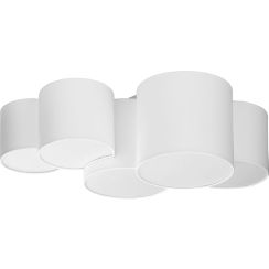 TK Lighting Mona mennyezet 5x15 W fehér 3443