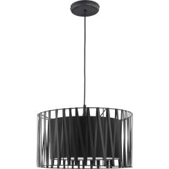 TK Lighting Harmony függőlámpa 1x25 W fekete 1654