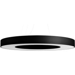 Sollux Lighting Saturno függőlámpa több mint 6x60 W fehér-fekete SL.0798