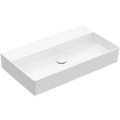 Villeroy & Boch Memento 2.0 mosdótál 80x47 cm négyszögletes klasszikus-beépíthető fehér 4A228FR1