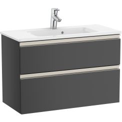 Roca Gap-N Compacto mosdó szekrénnyel 80.5 cm antracit A851497153